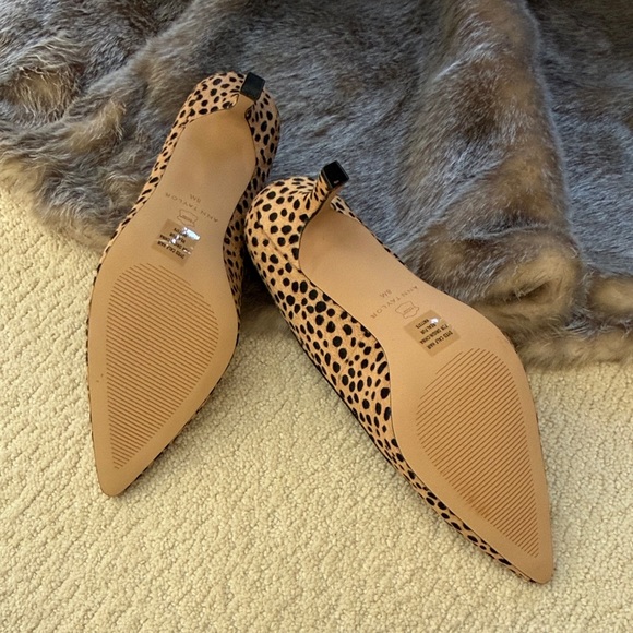 Ann Taylor Tan and Black Spotted Heels - Picture 3 of 4